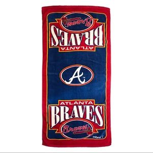 Vintage Atlanta Braves Beach Towel
